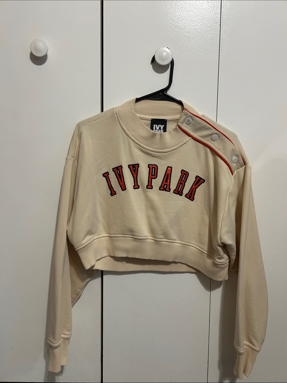 Ivy Park cropped mock neck sweatshirt